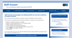 Desktop Screenshot of gepi-conseil.com