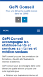 Mobile Screenshot of gepi-conseil.com